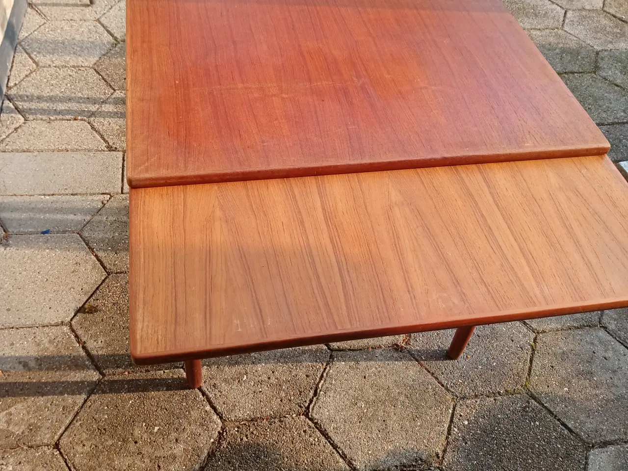 Billede 7 - Teak træ møbler og kobber gryde