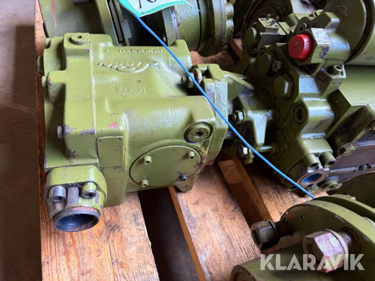 Billede 8 - Lot - gear til hjulmotorer, konverter og hydraulikpumpe - 1 palle