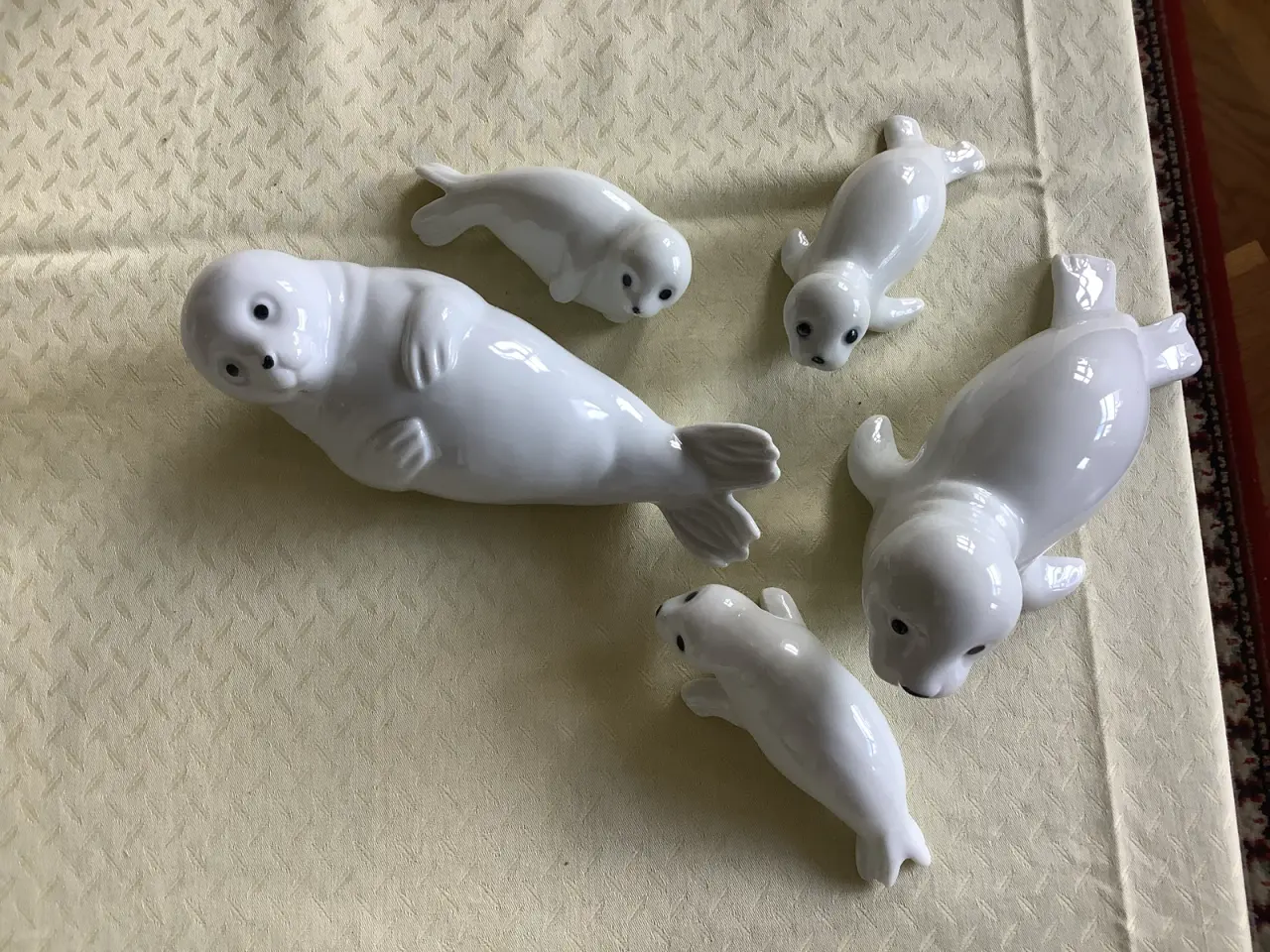 Billede 1 - Hvide porcelæns sæler