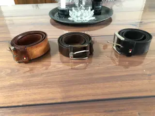 3 stk Tommy Hilfiger bælter
