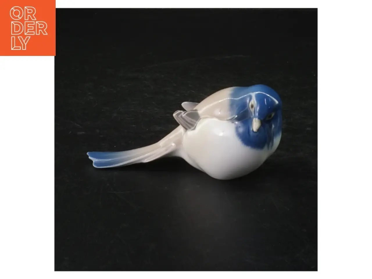 Billede 1 - Porcelænsfigur af fugl fra B&G (str. Længde. 12,5 cm)