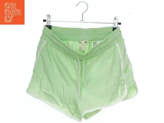 Grønne shorts med hvidt kant fra H&M (str. 158)