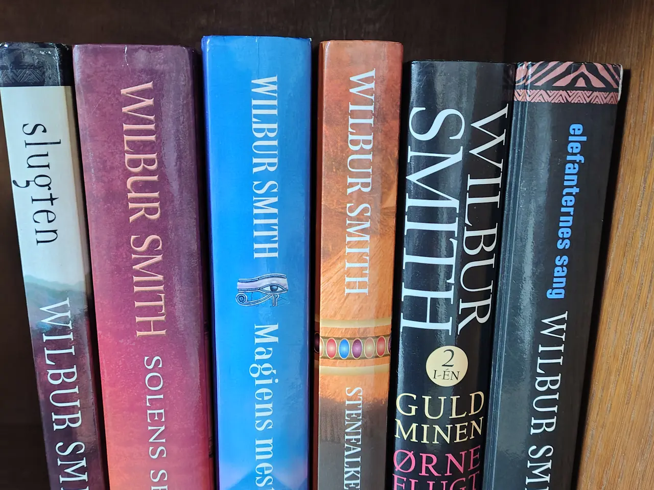 Billede 1 - Wilbur Smith bøger