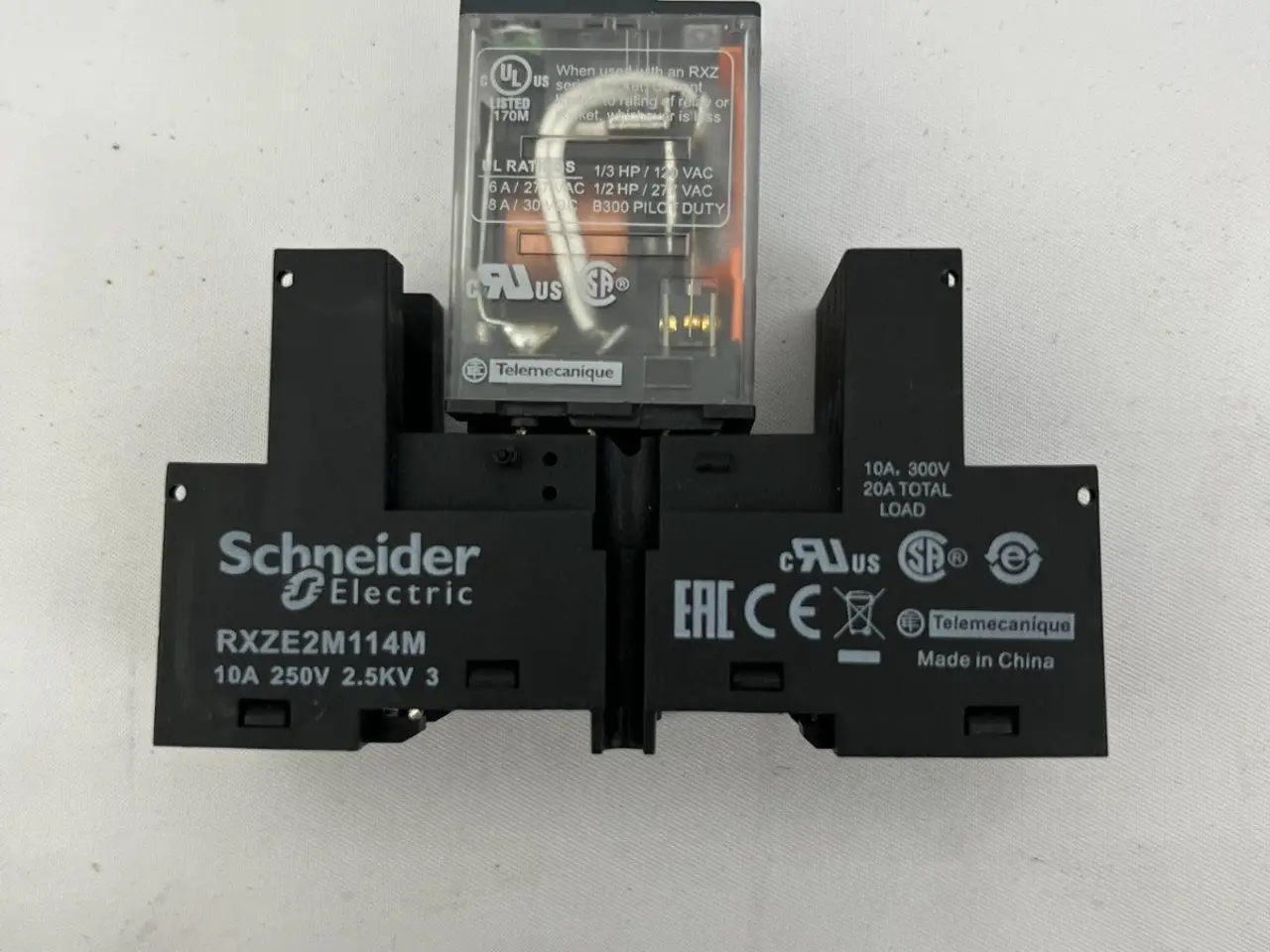 Billede 2 - Schneider RXM4AB2B2BD 24VDC Plug-In relæ + DIN