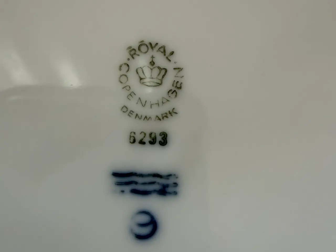 Billede 9 - Hvidpot stel, original Royal Copenhagen udgave