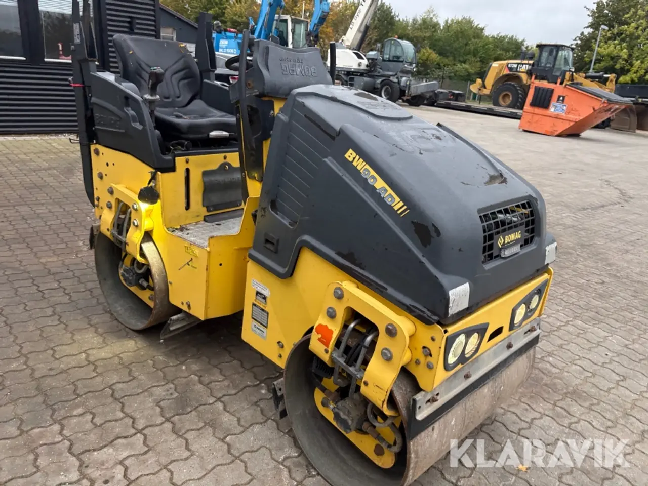 Billede 2 - Vejtromle Bomag 90 AD