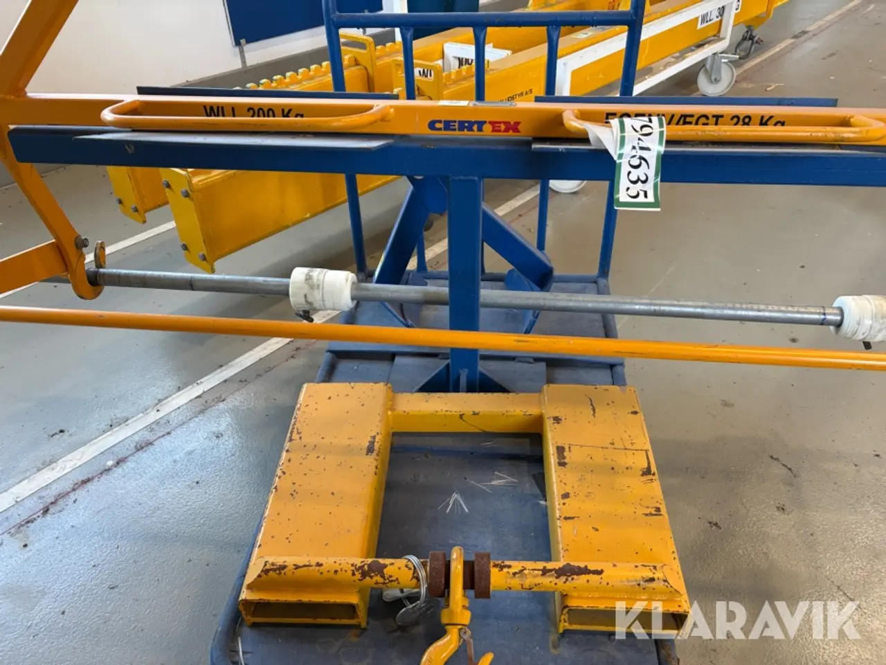 Billede 8 - Løfteåg Certex Lifting rail - 200kg