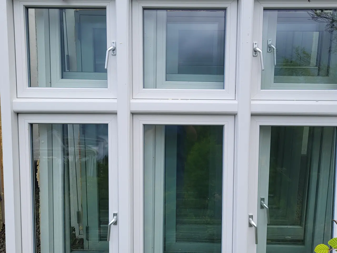 Billede 3 - Dannebrogs vinduer/Døre -  Hvid PVC, 