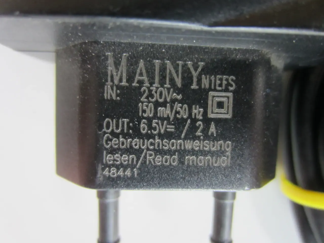 Billede 3 - Olympus strømforsyning MAINY – N1EFS 6,5V 2A AC/DC
