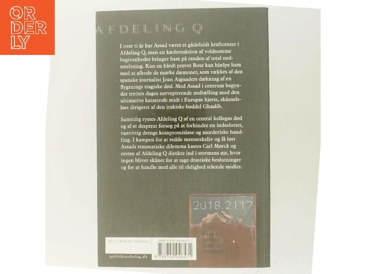 Billede 3 - Offer 2117 : krimithriller af Jussi Adler-Olsen (Bog)