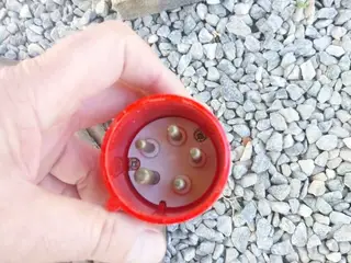 Kraftkabel 380V 23m lang med stik