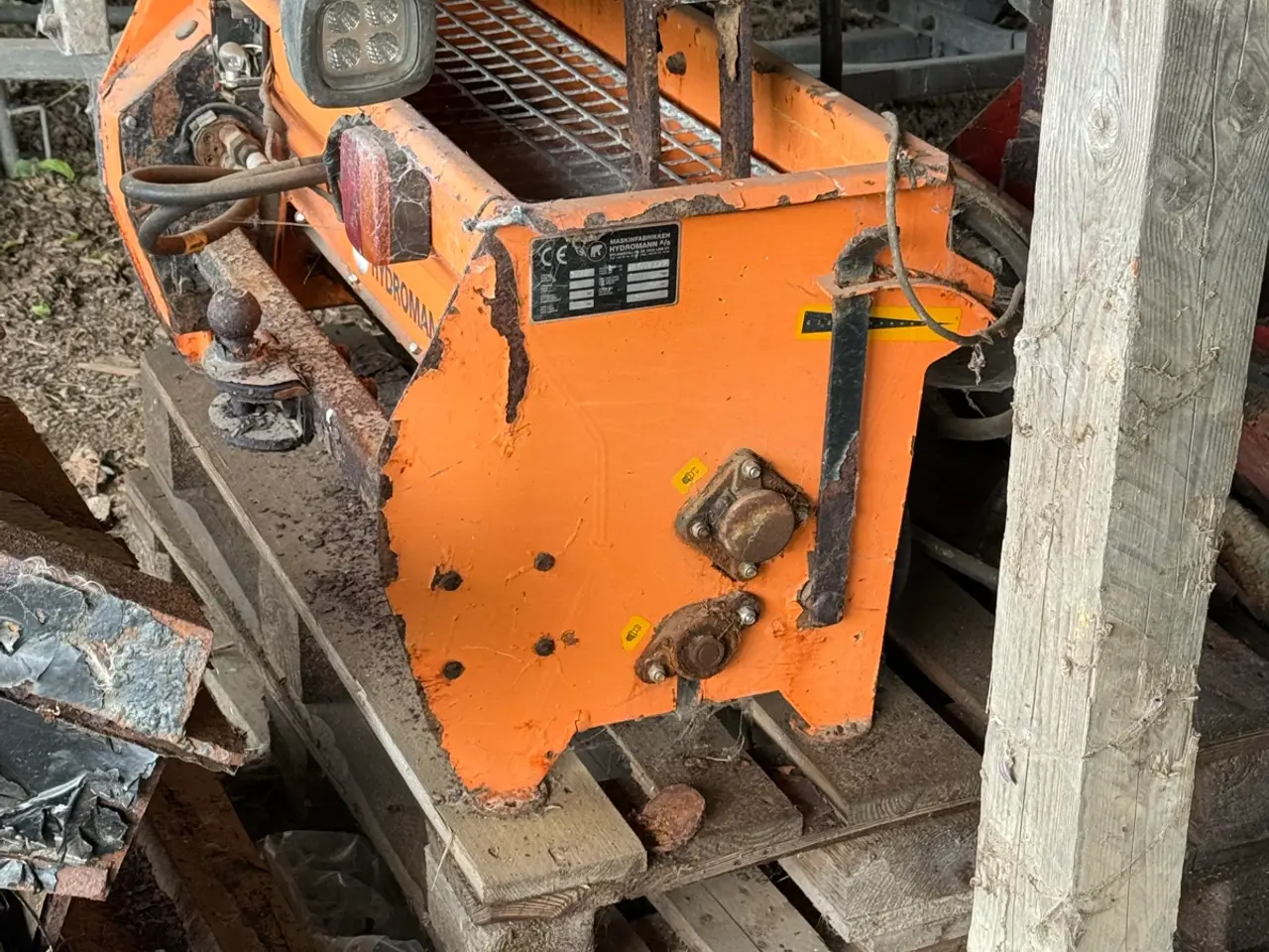 Billede 2 - Hydradisk kost, skraber og saltspreder
