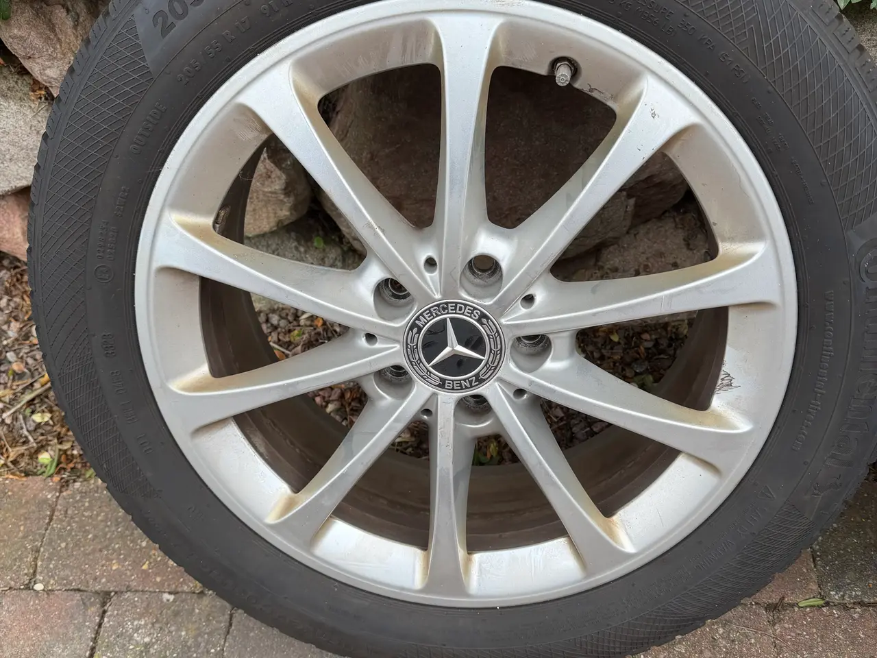 Billede 1 - 4 vinterdæk 205/55 R17 H
