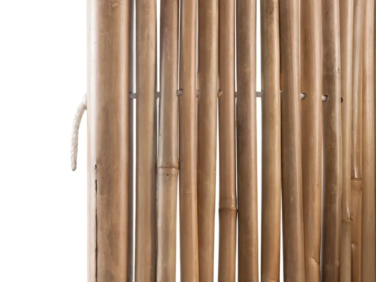 Billede 5 - Bambushegn 180 × 170 cm - fleksibel rumdeler/hegn, brun