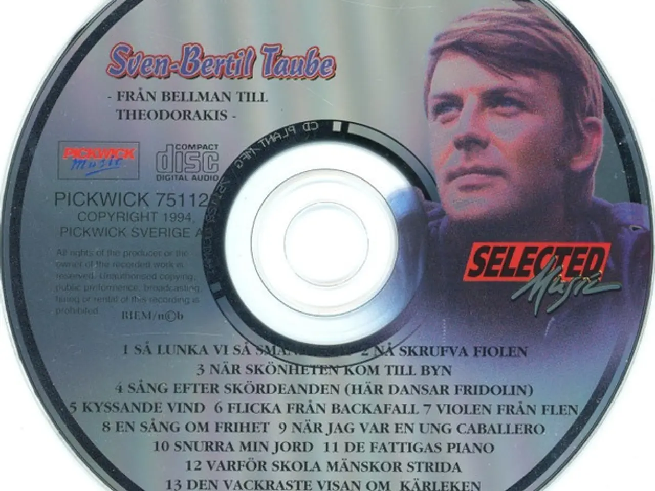 Billede 3 - Sven-Bertil Taube – Från Bellman Till… – CD