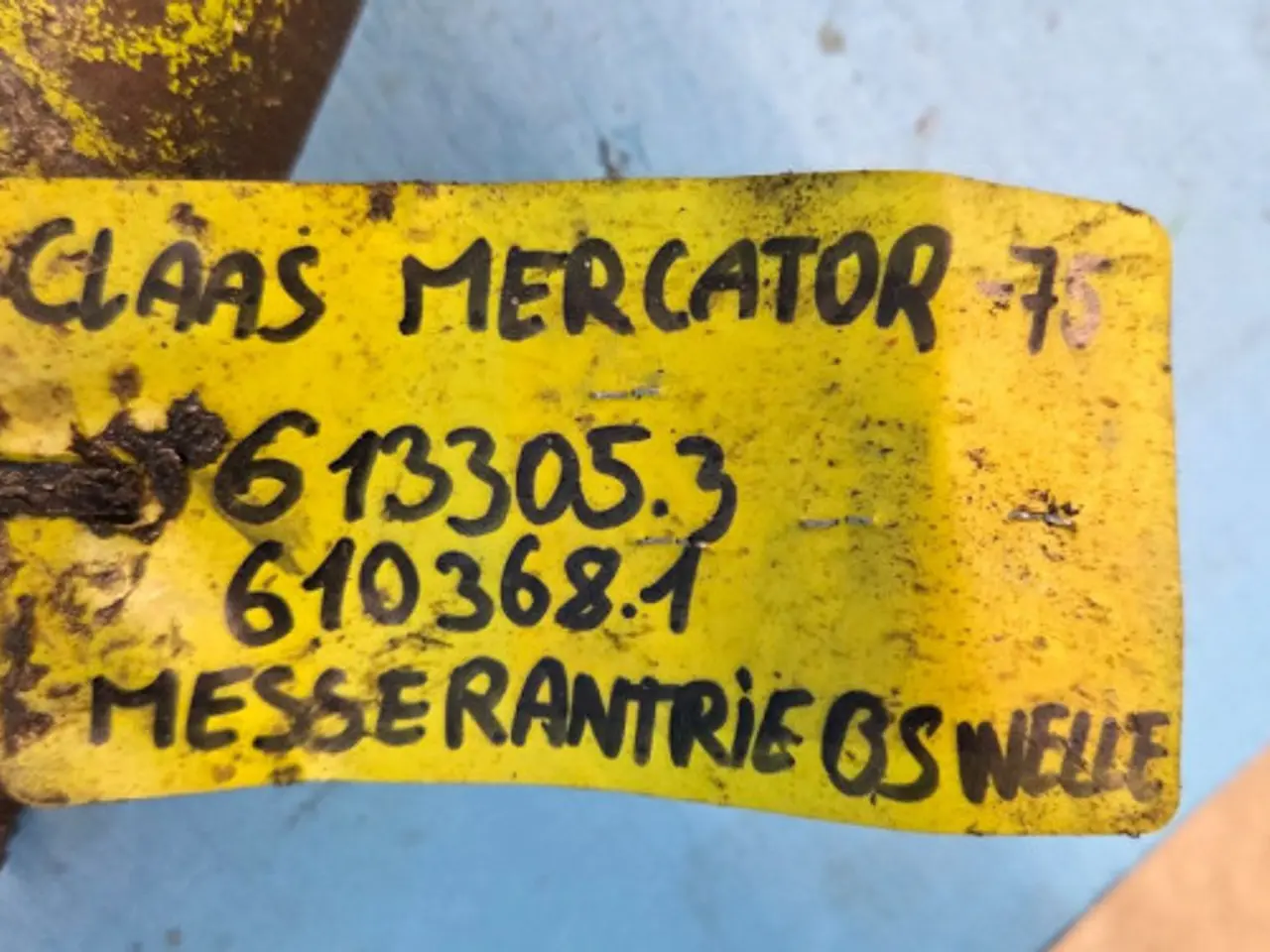 Billede 11 - Claas Mercator 75 Vrikkeaksel 613305.3