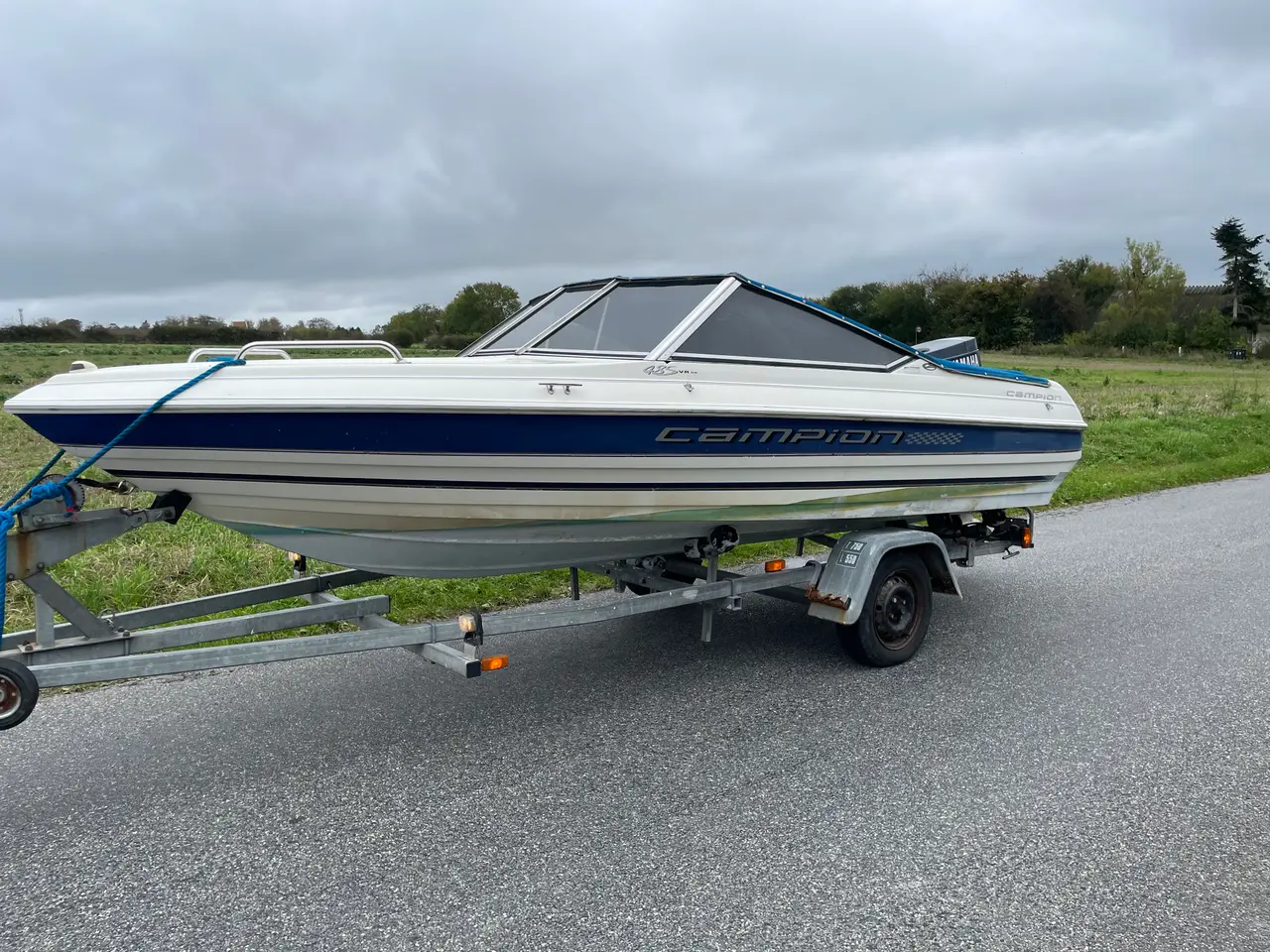 Billede 1 - Campion 485 VR med tlh. Yamaha 75 og trailer