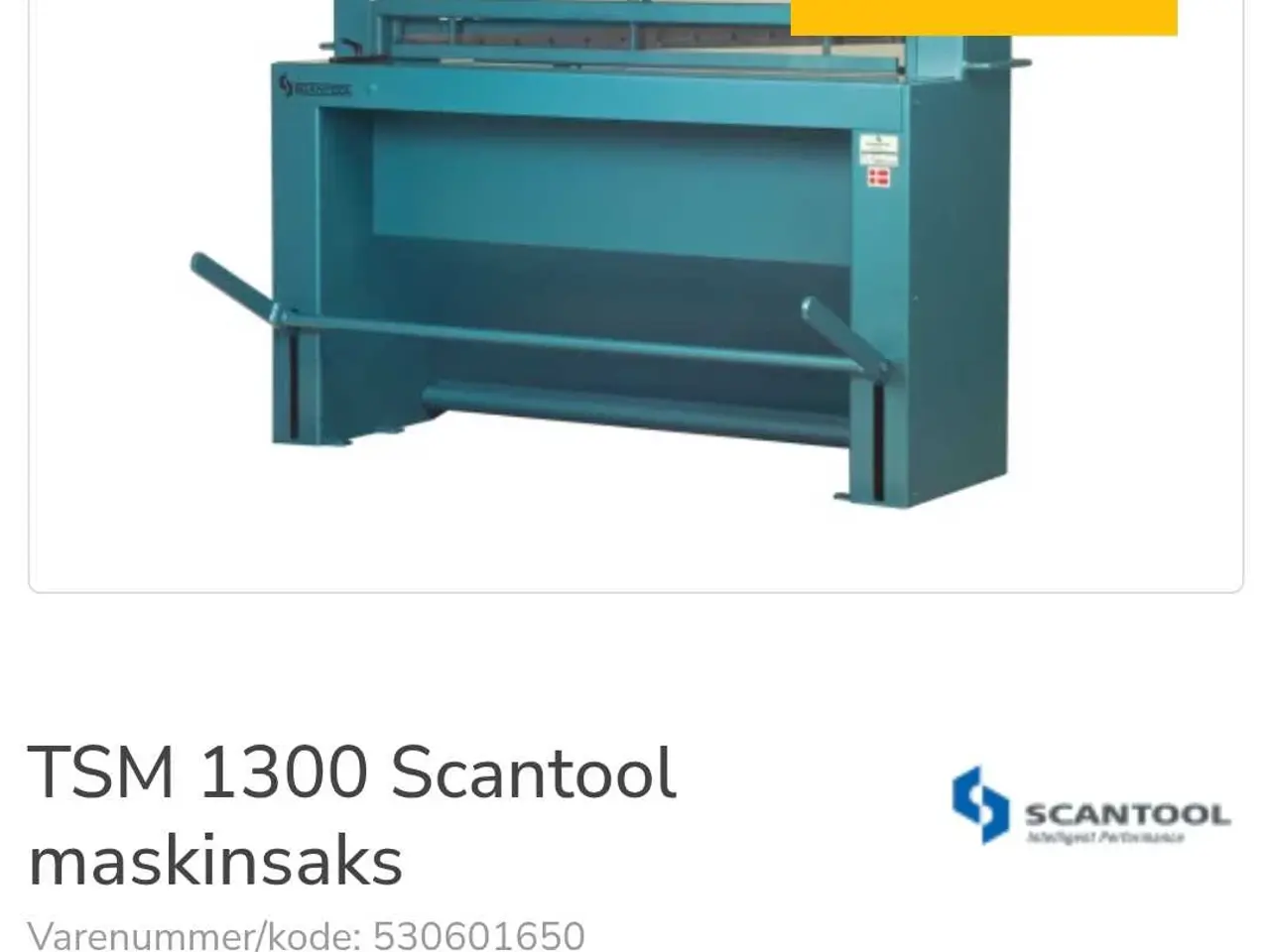 Billede 5 - scantool pladeklipper manuelt