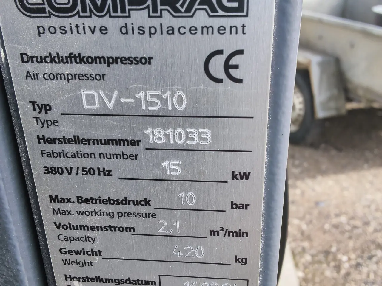 Billede 2 - Compraq Luftkompressor