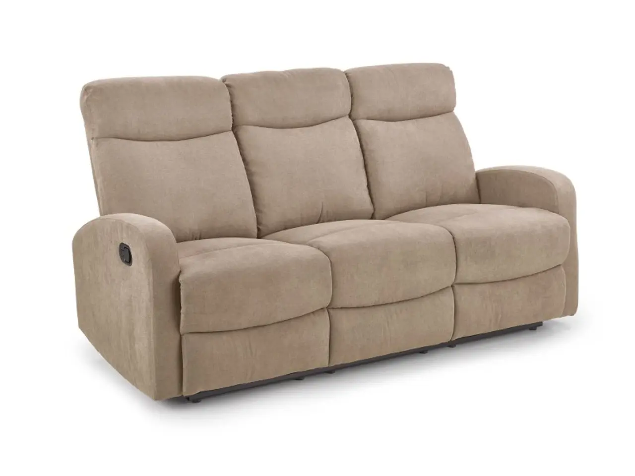 Billede 1 - OSLO 3S sofa med recliner funktion - Beige