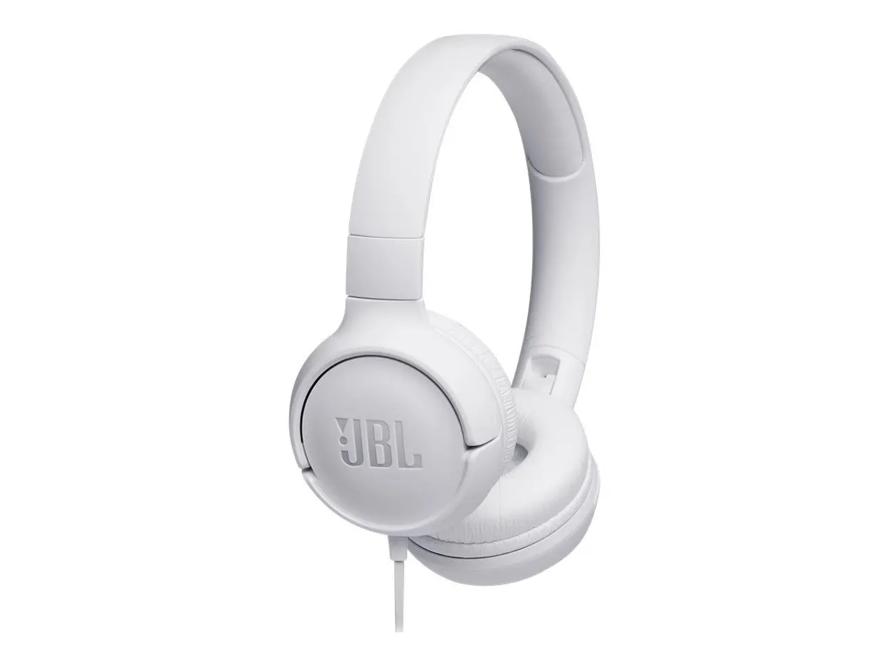 Billede 2 - JBL Tune 500 kablede on-ear hovedtelefoner - hvid