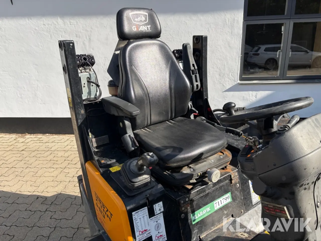 Billede 10 - Minilæsser Giant D337T X-TRA HD med tilbehør