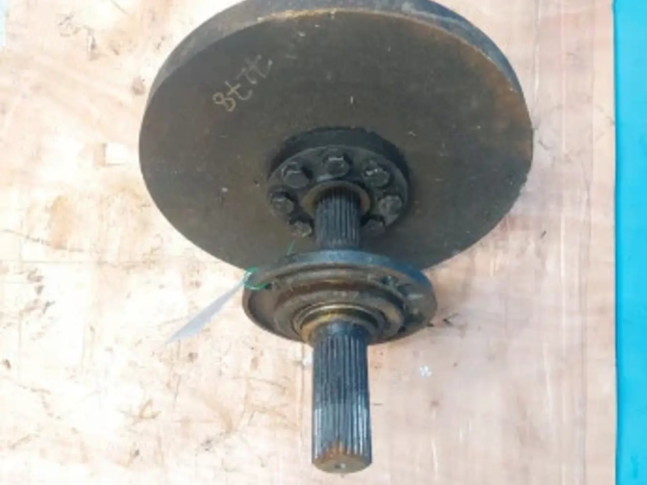 Billede 4 - Massey Ferguson 7278 Gearkasse Bremse Aksel 46140069
