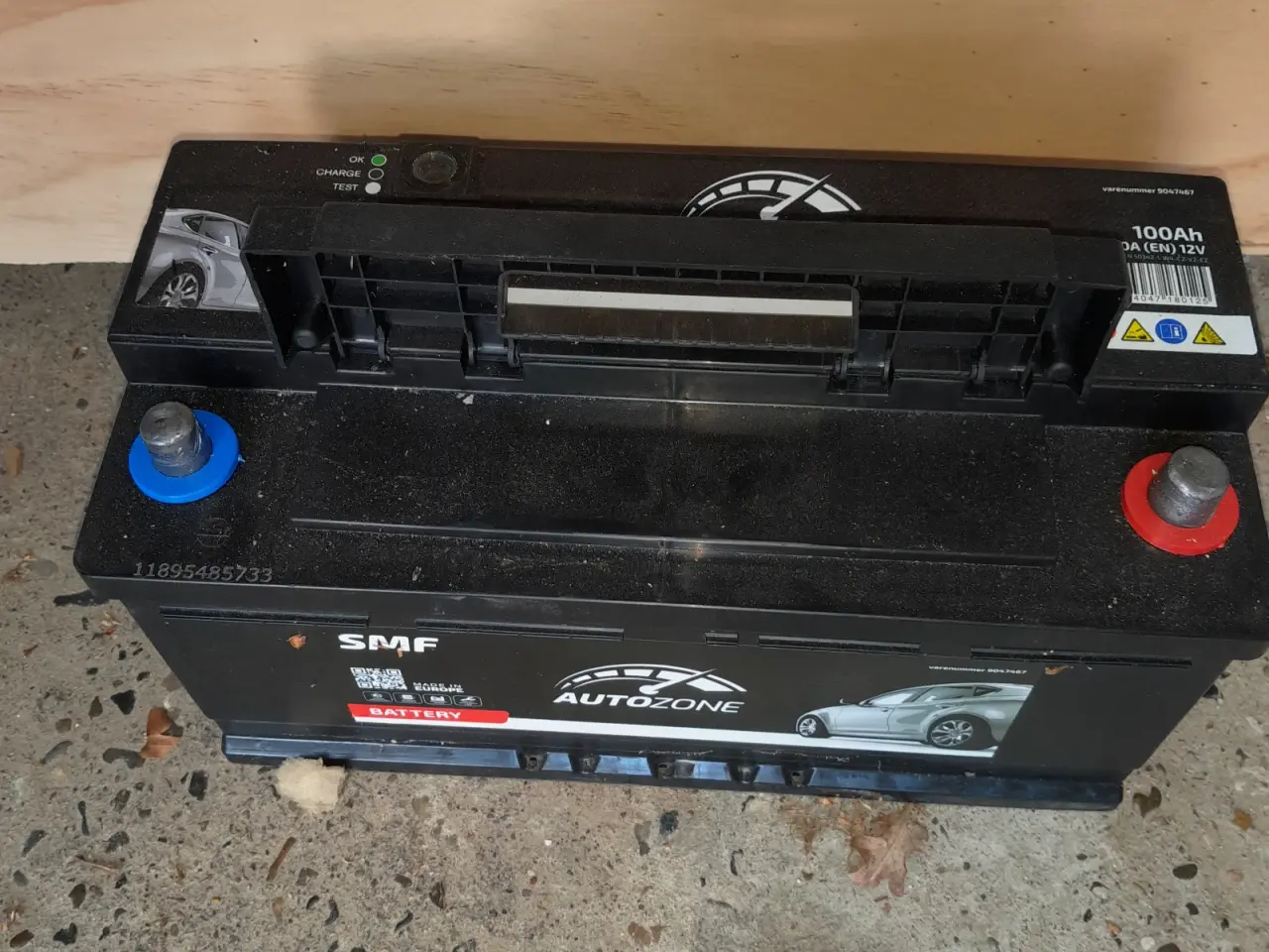 Billede 2 - Bilbatteri på 100 ah.