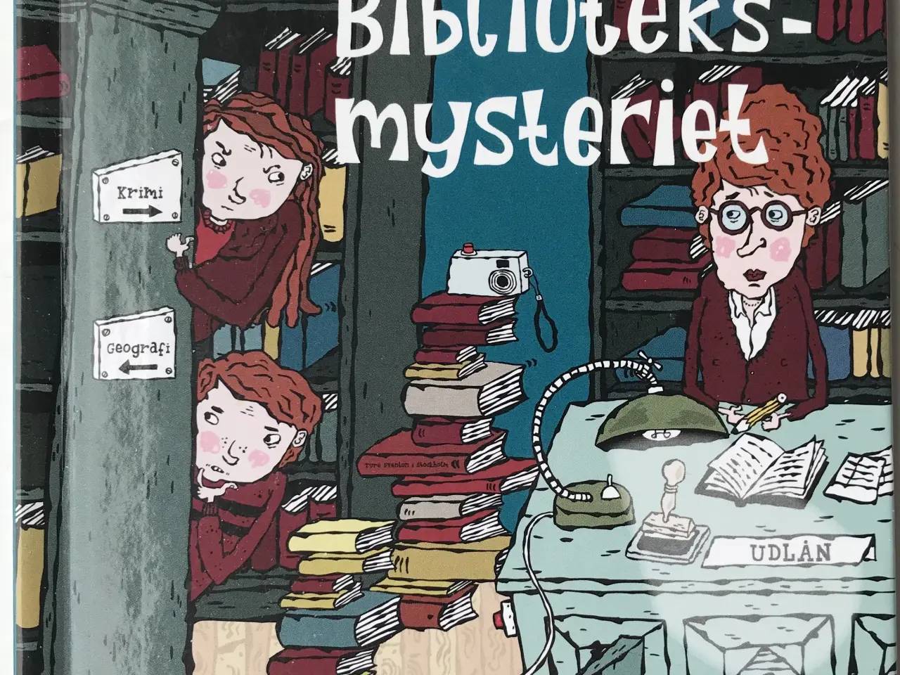 Billede 1 - Biblioteksmysteriet af Martin Willis