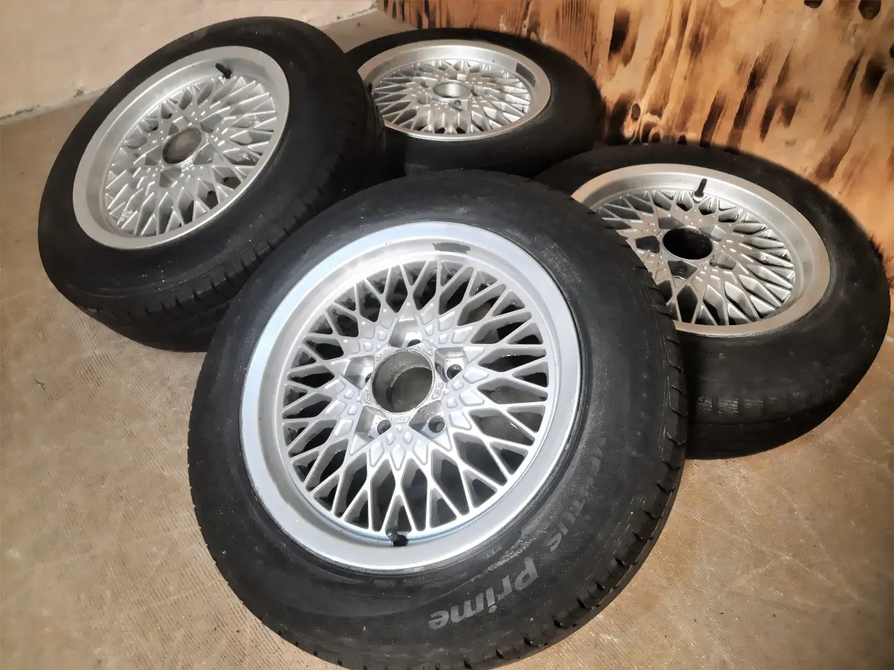 Billede 2 - 5x112 15" ET37 nav 66,6ø Aluline (År.:1990's)