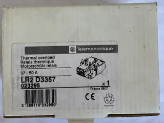 Telemecanique LR2 D3357 Thermal Overload relæ