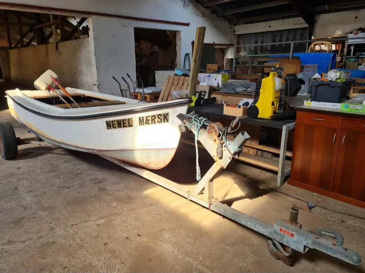 Billede 3 - Jolle motor trailer