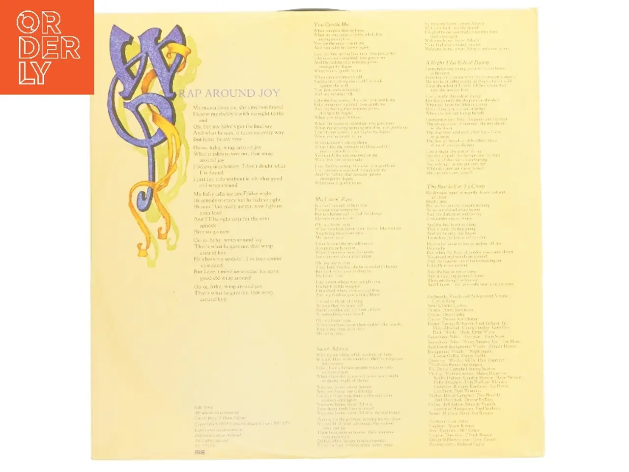 Billede 6 - Carole King LP - Wrap Around Joy fra Ode Records (str. 31x31 cm)