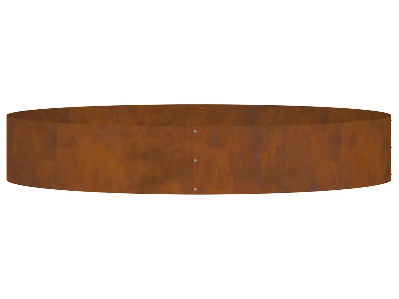 Billede 7 - Plante ring i cortenstål - brun 120 × 120 × 20 cm