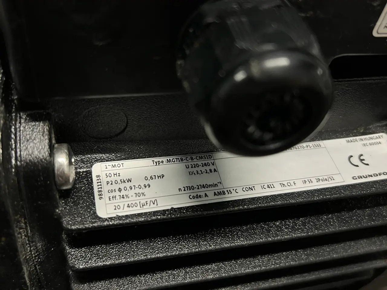 Billede 6 - Grundfos centrifugalpumpe