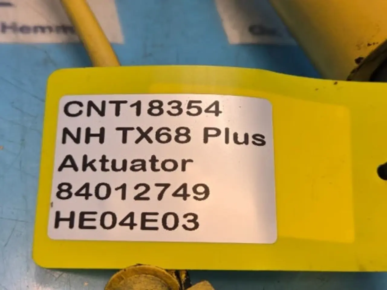Billede 14 - New Holland TX68 Aktuator 84012749