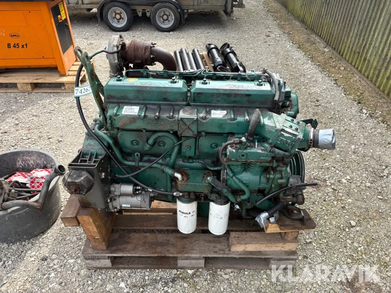 Billede 6 - Lastbil motor Volvo D6A210