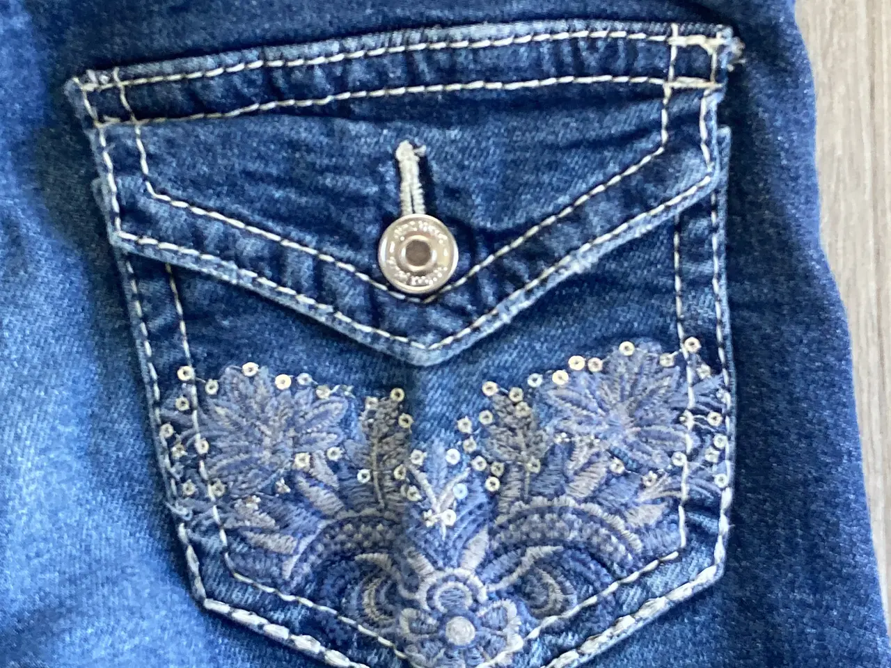 Billede 3 - Cowboybukser str. 158 fra Gina Tricot