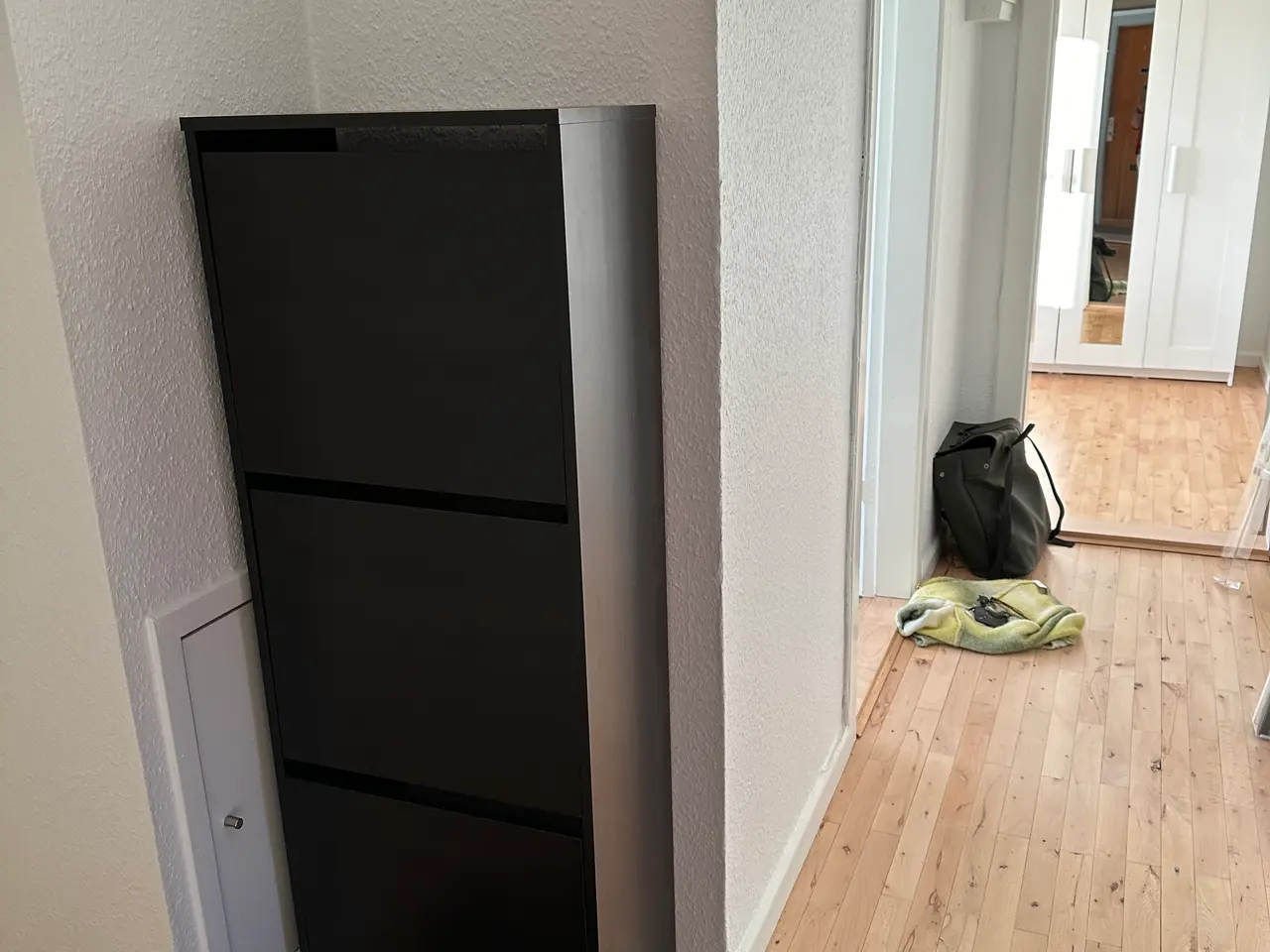 Billede 1 - Skoskab sort til 18 par sko