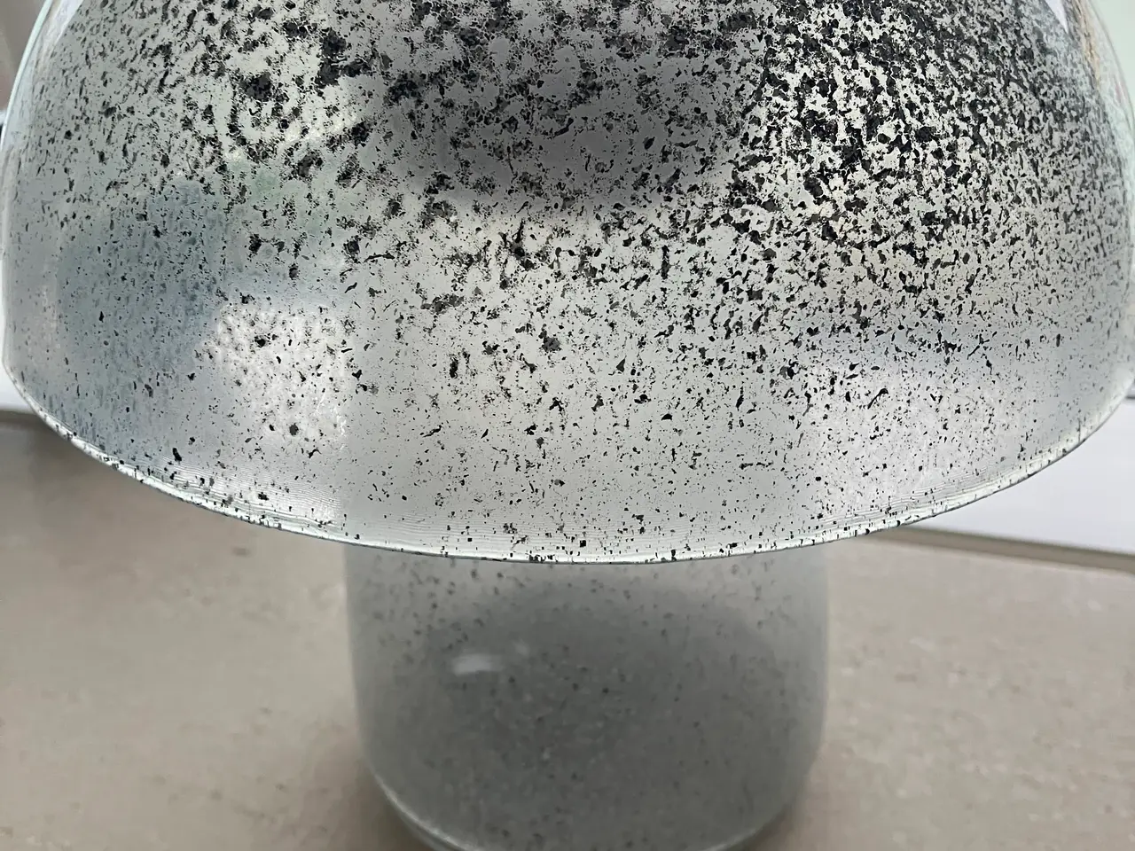 Billede 1 - Bordlampe i paddehat