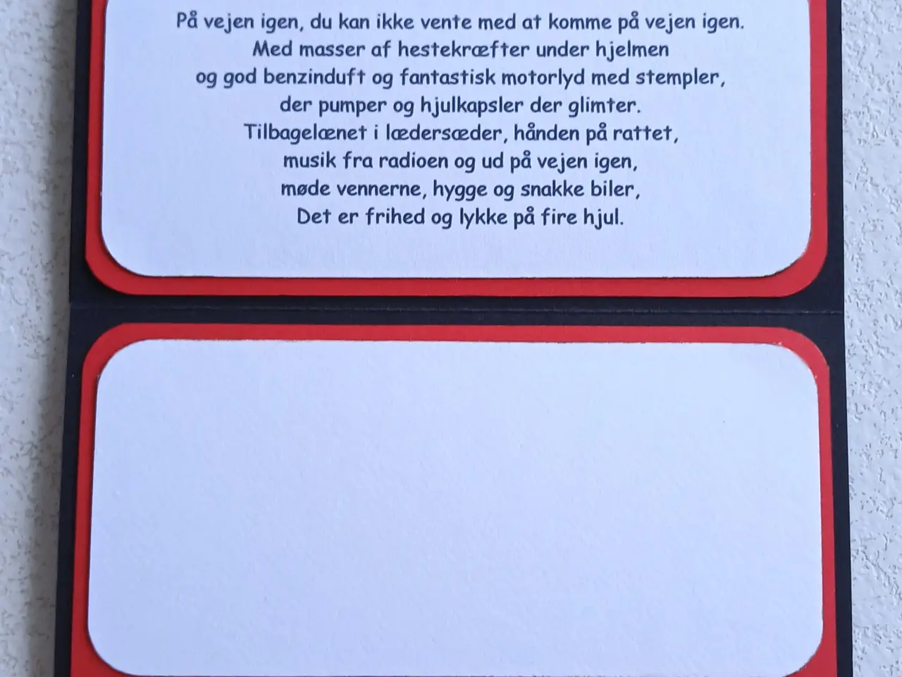 Billede 2 - Fødselsdagskort med klassiske biler sælges