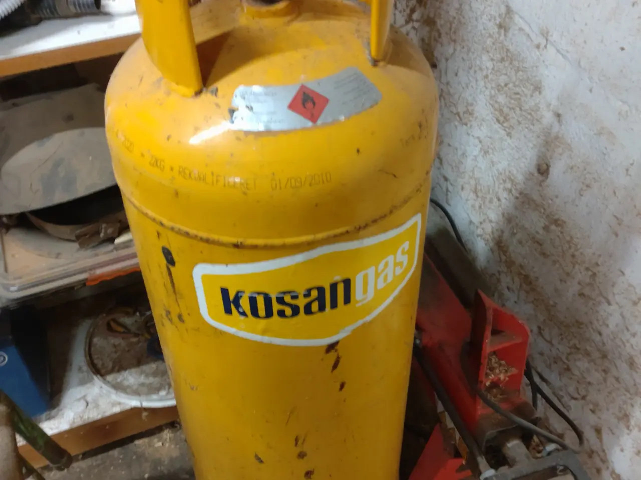 Billede 1 - gasflaske