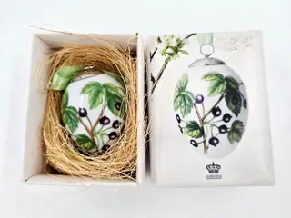 Royal Copenhagen Påskeæg Solbær 2016. Sortering 1