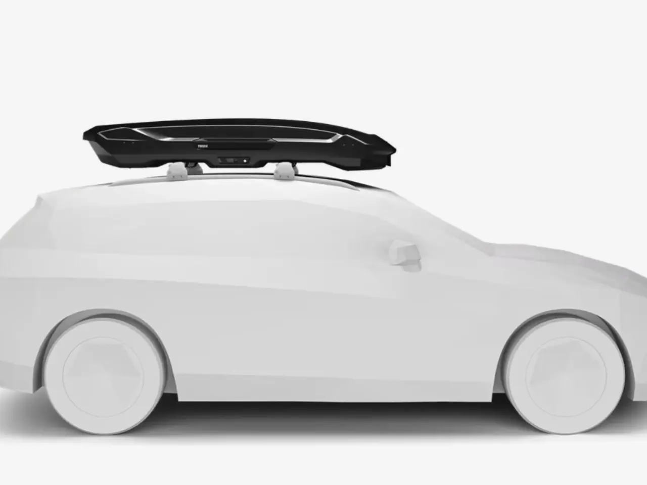 Billede 3 - UDLEJES - Thule Motion 3 XL Low + Tesla tagbøjler