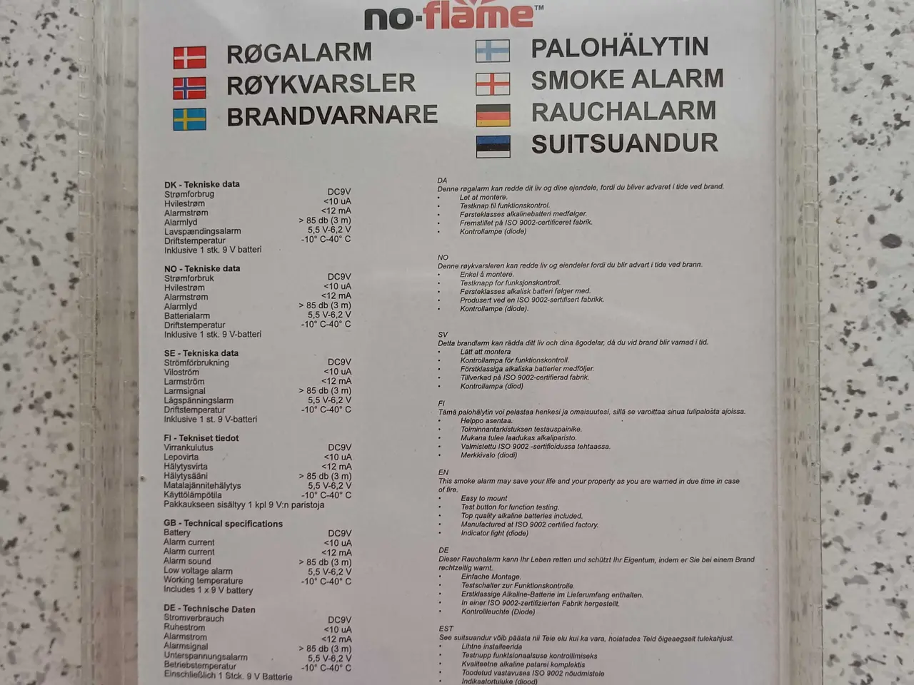 Billede 2 - Røgalarm