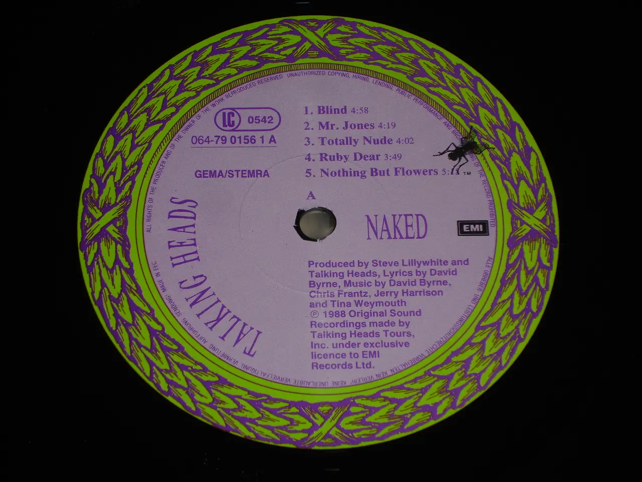 Billede 5 - (sender gerne) Talking Heads – Naked