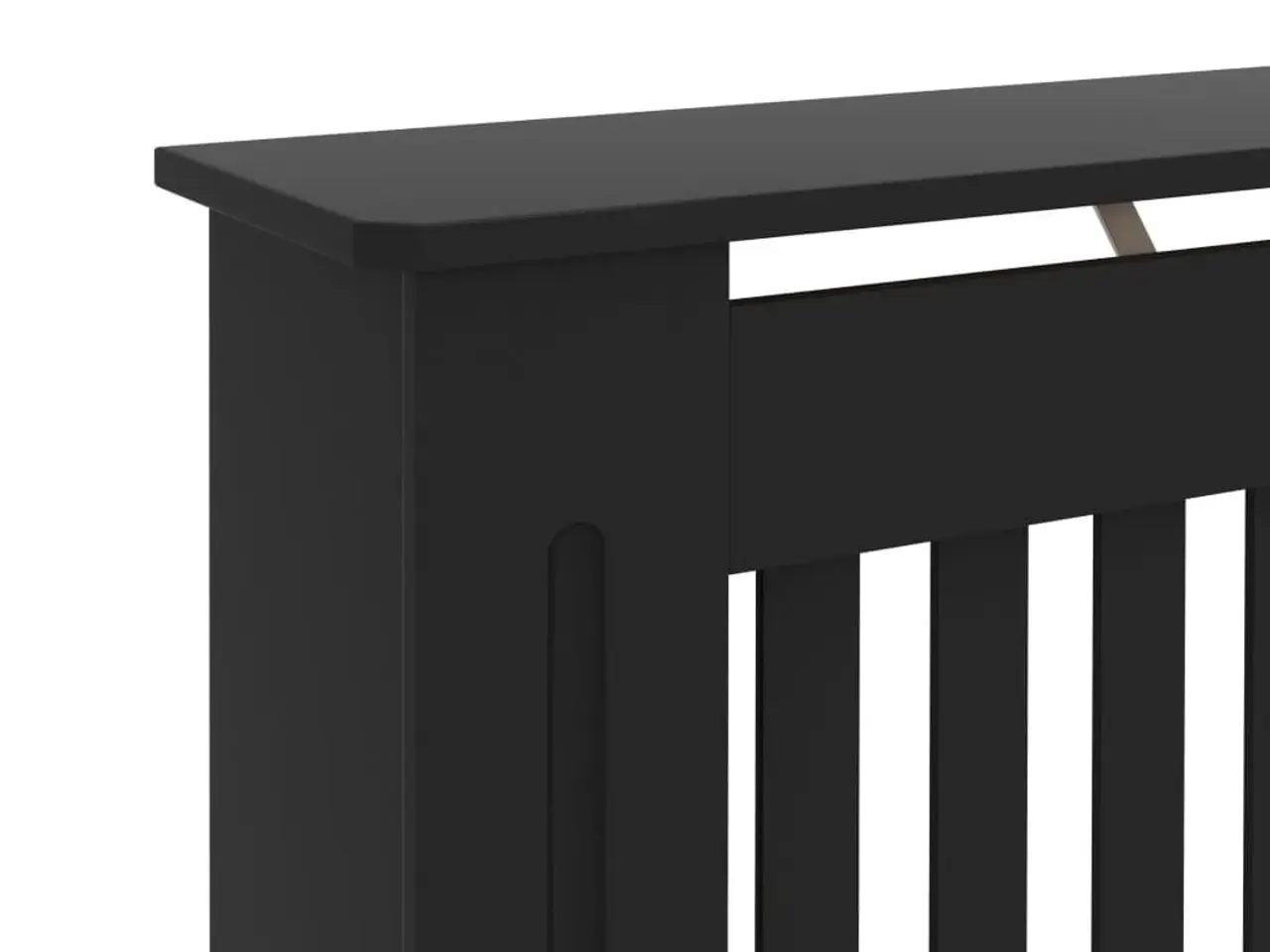 Billede 6 - Radiatorskjuler 112x19x81,5 cm MDF sort