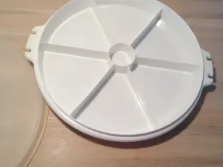 Tupperware serveringscenter med låg ( ældre model)