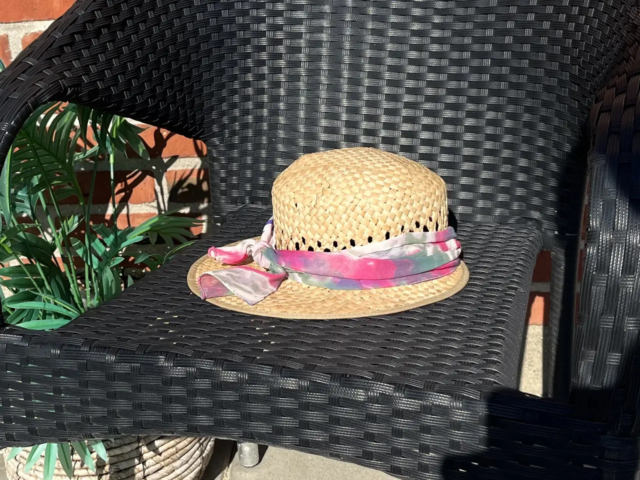 Billede 3 - Stråhat, Sommerhat, Hat Str. 5369