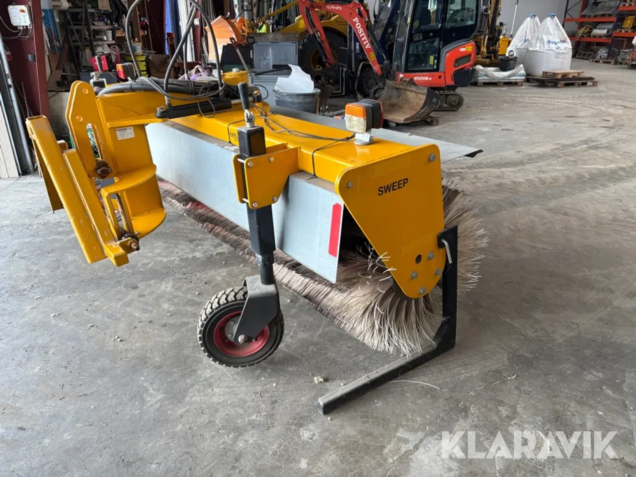 Billede 8 - Fejekost Hydromann Sweep 2880 - Arbejdsbredde 2880 mm